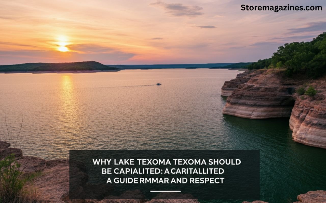 Lake Texoma Should Be Capitalized